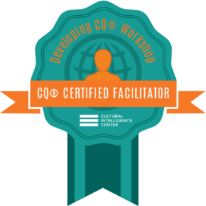 Developing CQ Workshop, CQ Certified Facilitator Badge, Cultural Intelligence Center